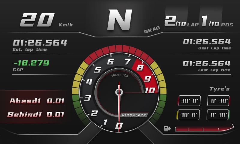 MOZA Racing RM Digital Dash R800